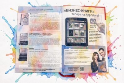 Реклама в книгах – один из самых эффективных инструментов продвижения Thumbnail